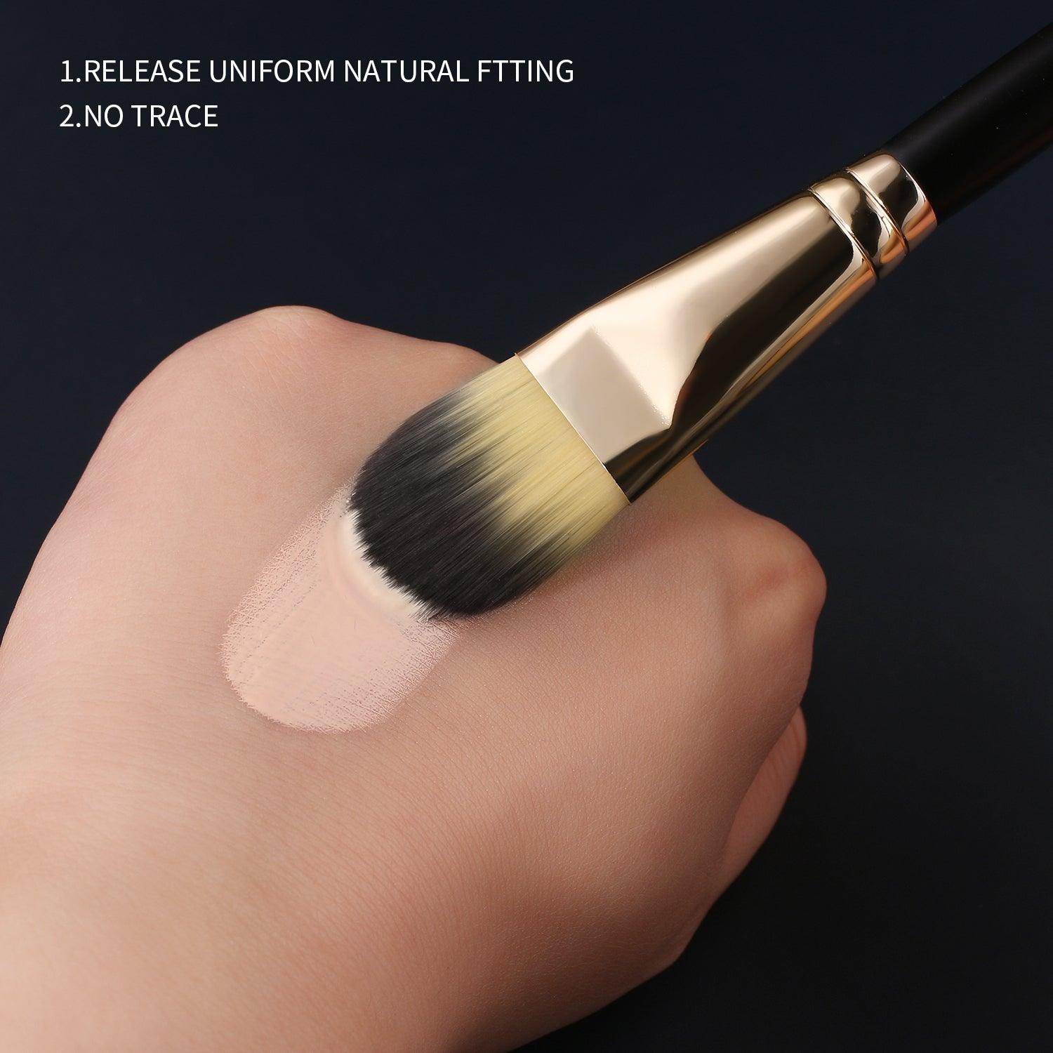 Premium Flat Foundation Makeup Brush, Mask Brush ,Concealer Brush, 2PC  FD02 - BEILI Official Shop