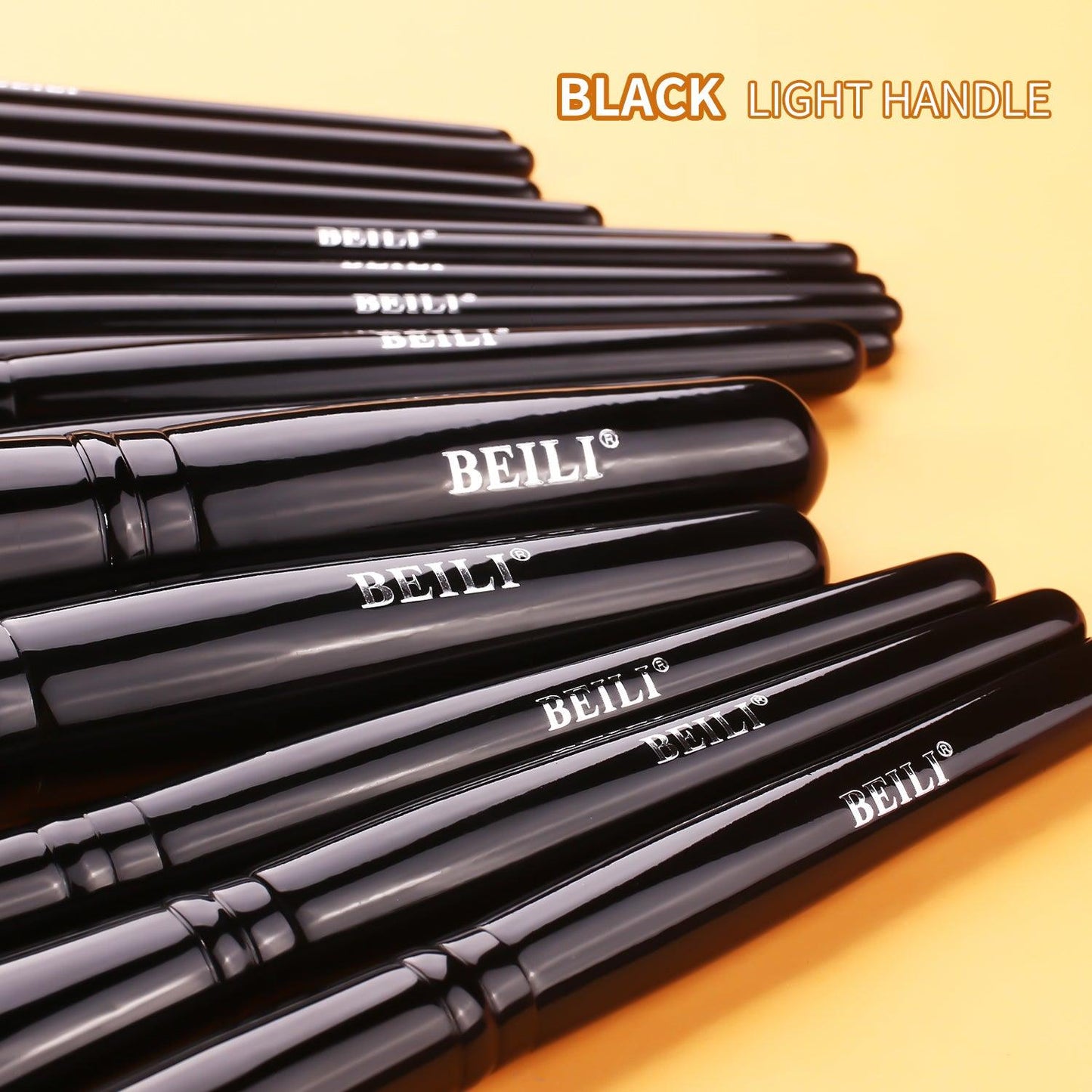 BEILI 24Pcs Individual Makeup Brush Set BM24