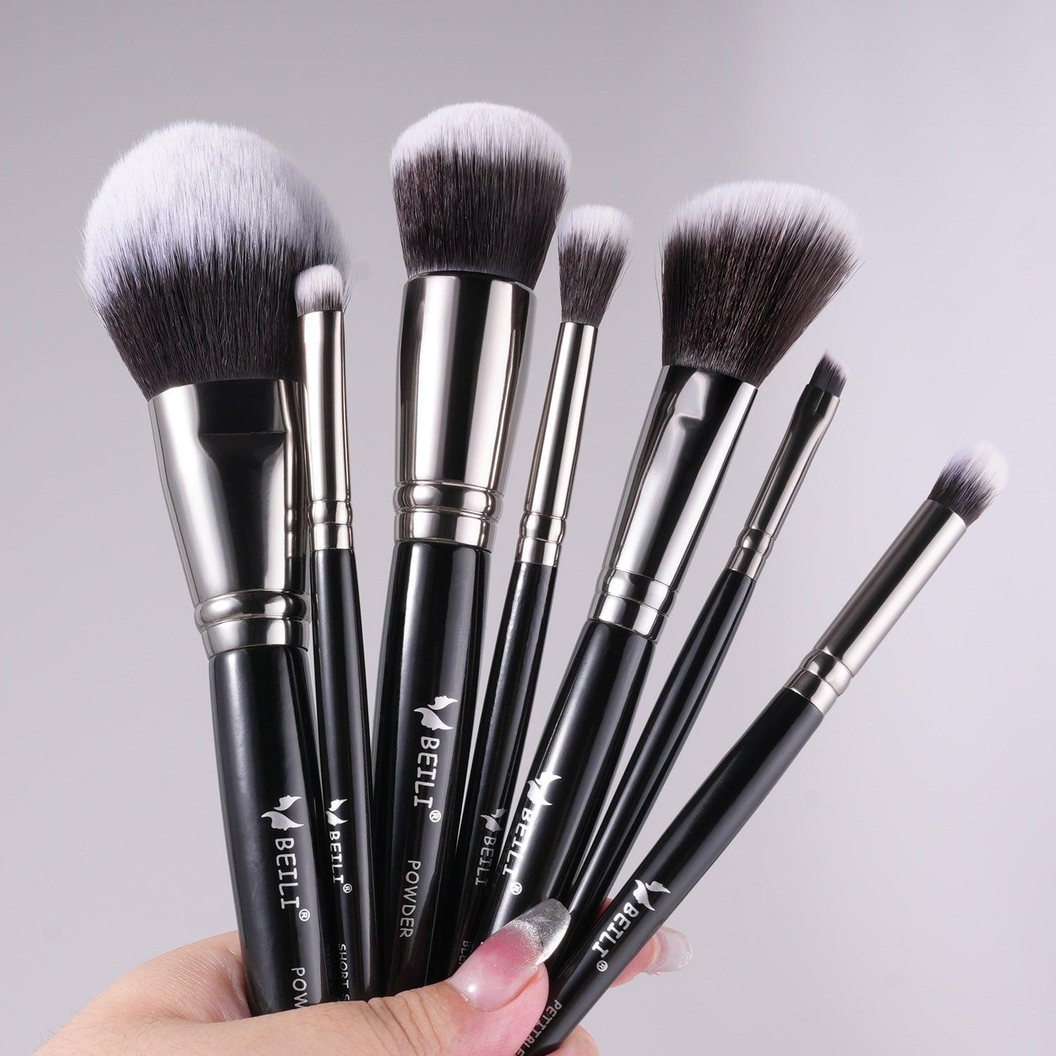 BEILI 7Pcs Individual Makeup Brush Set BX-S7