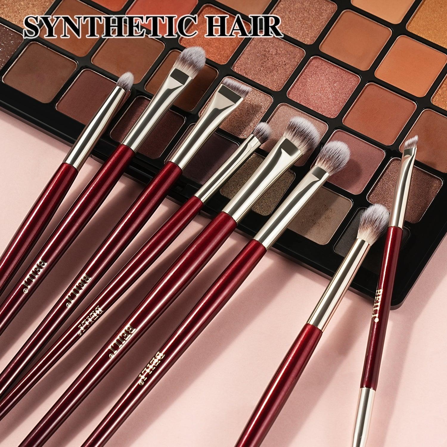 BEILI 8Pcs Daily Eye Makeup Brushes Set PR8