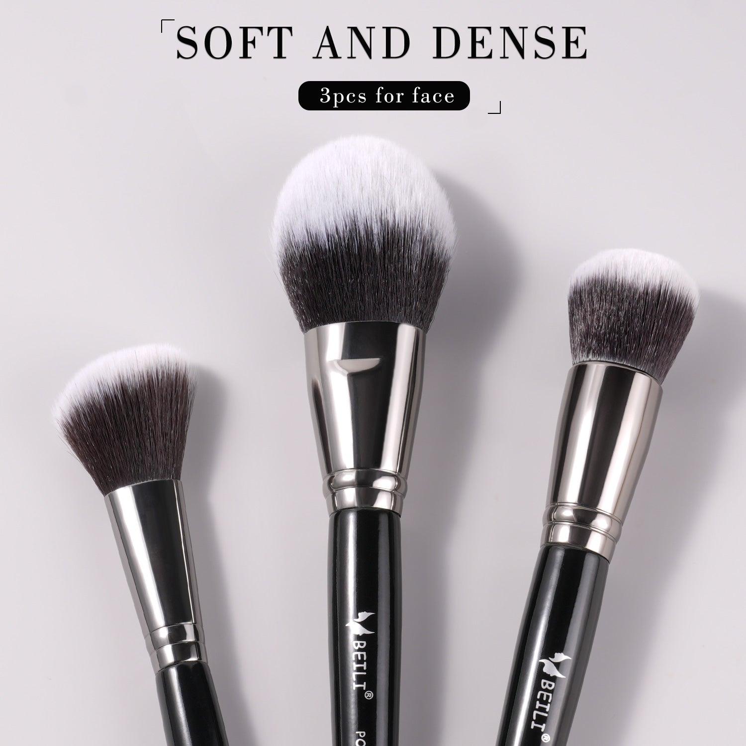 BEILI 7Pcs Individual Makeup Brush Set BX-S7