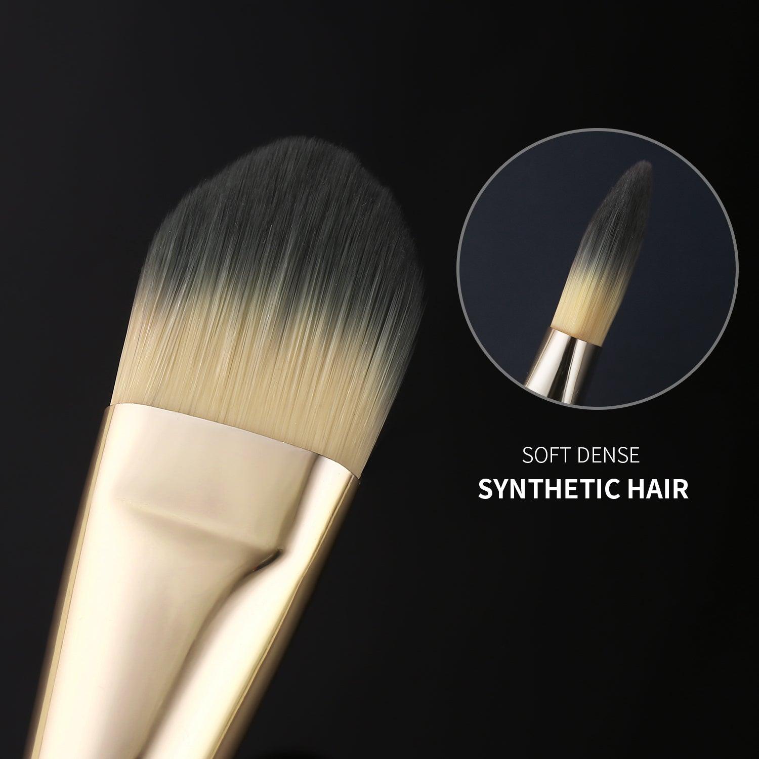 Premium Flat Foundation Makeup Brush, Mask Brush ,Concealer Brush, 2PC  FD02 - BEILI Official Shop