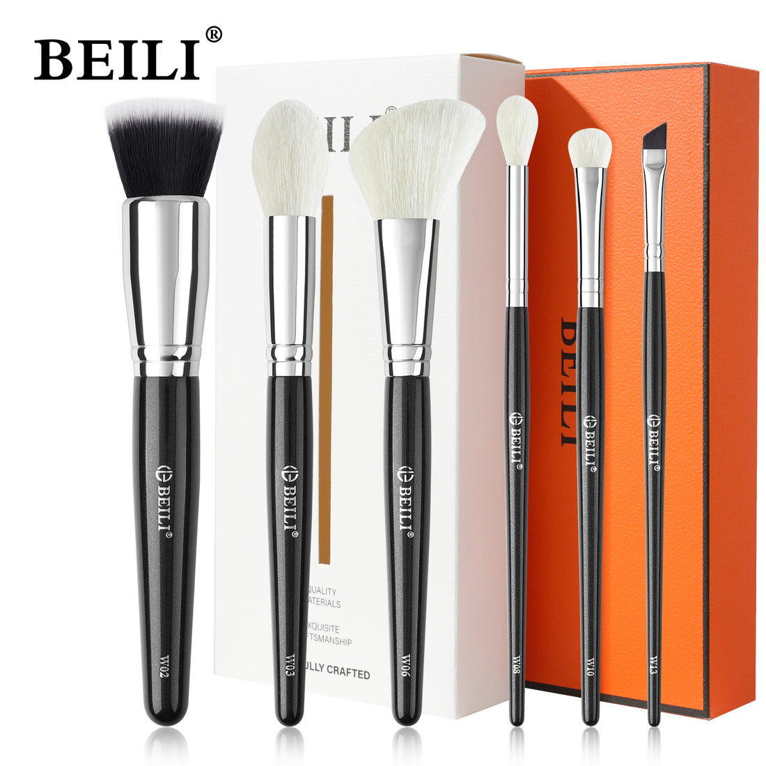 Water based paint makeup brush set（WZ6/WP6）