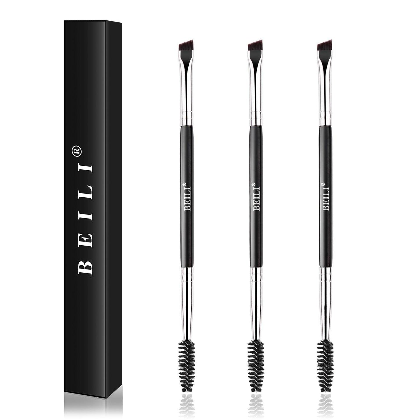 BEILI 1/2/3PCS Dual - head Eyebrow Eyelash Brush BA18 - BEILI Official Shop