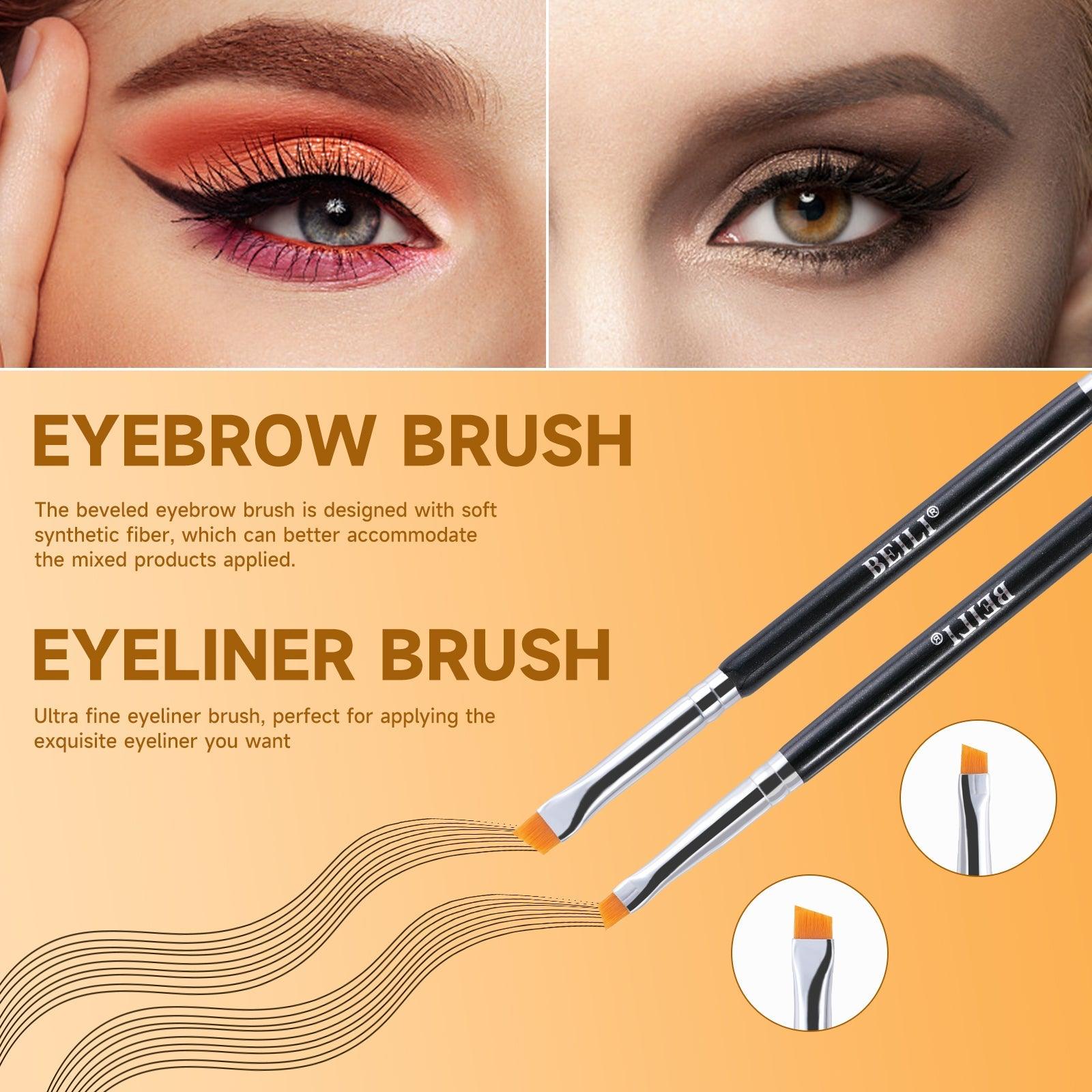 BEILI 1/2/3PCS Dual - head Eyebrow Eyelash Brush BA20 - BEILI Official Shop