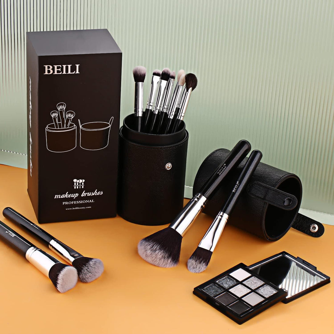 BEILI 12Pcs Individual Makeup Brush Set B12/B12T - BEILI Official Shop