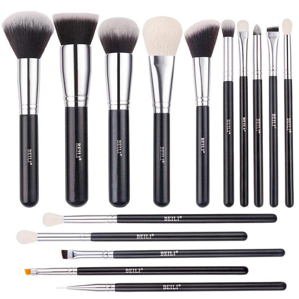 BEILI 15Pcs Individual Makeup Brush Set BN15 - BEILI Official Shop