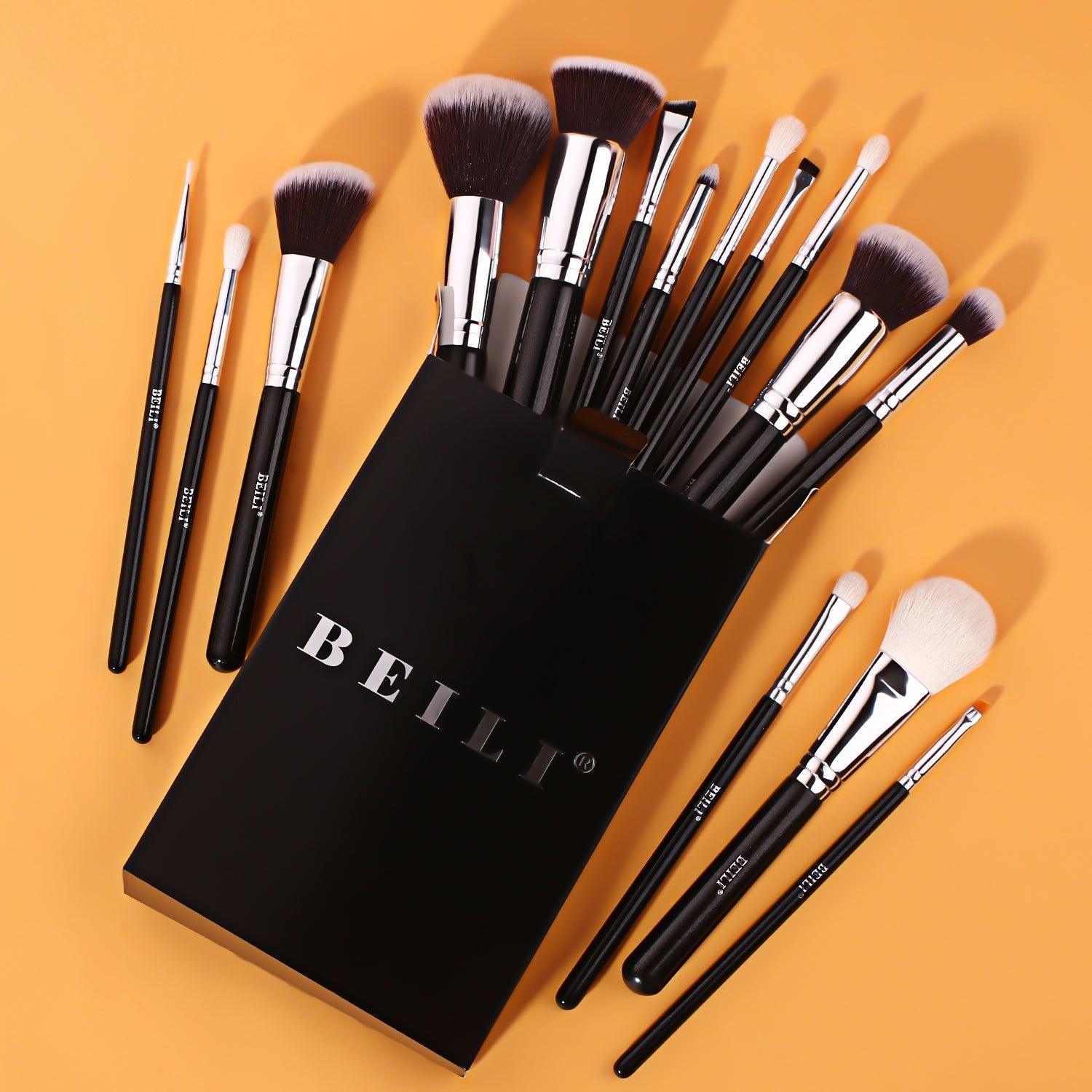 BEILI 15Pcs Individual Makeup Brush Set BN15 - BEILI Official Shop