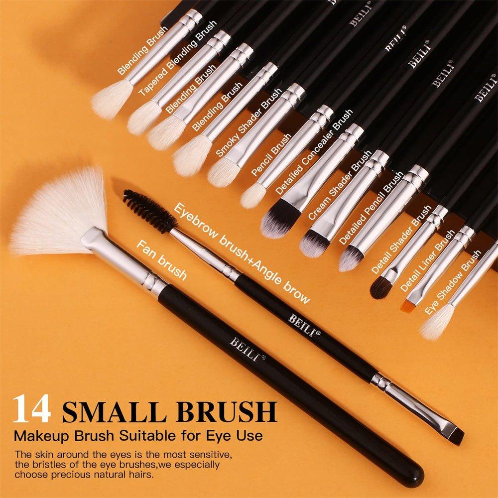 BEILI 20Pcs Individual Makeup Brush Set B20 - BEILI Official Shop