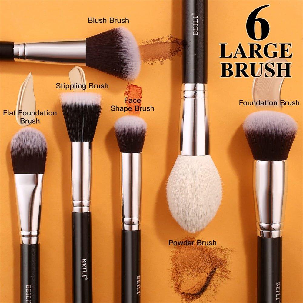 BEILI 20Pcs Individual Makeup Brush Set B20 - BEILI Official Shop